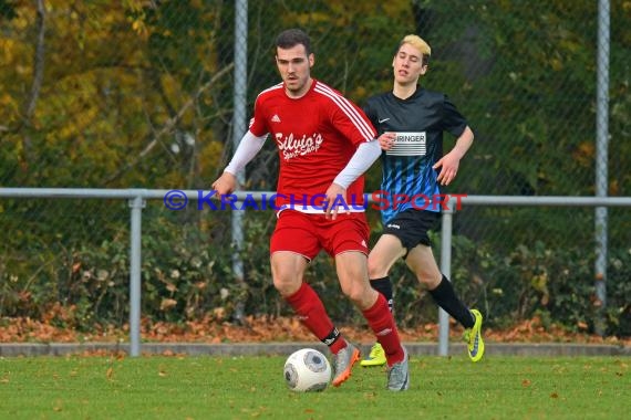 Kreisklasse A FC Weiler vs SPG Kirchardt/Grombach 05.11.2017 (© Kraichgausport / Loerz)